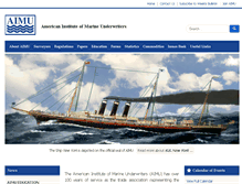 Tablet Screenshot of aimu.org